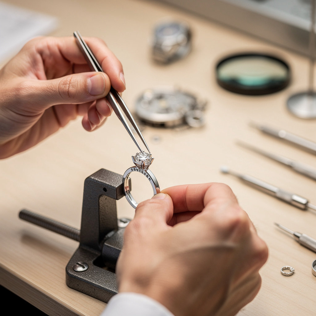 Ipanema Watch & Jewelry expert technician providing watch repair and fine jewelry services in San Diego